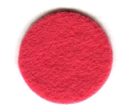 CRAFT FELT SOFT & WASHABLE 22X22CM SQ PK10 Raspberry Coulis
