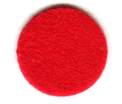 CRAFT FELT SOFT & WASHABLE 22X22CM SQ PK10 Geranium