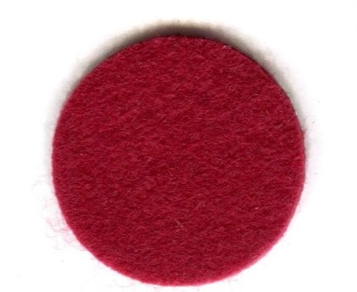 CRAFT FELT SOFT & WASHABLE 22X22CM SQ PK10 Garnet