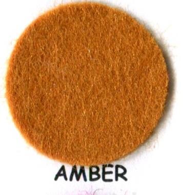 Handicraft Felt Squares 9x9 10PK AMBER