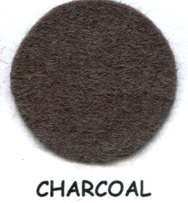 Handicraft Felt Squares 9x9 10PK CHARCOAL