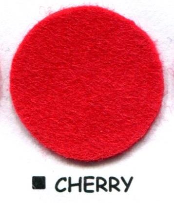 Handicraft Felt Squares 9x9 10PK CHERRY