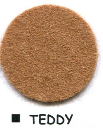 Handicraft Felt Squares 9x9 10PK TEDDY