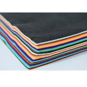 HANDICRAFT FELT SQUARES 12" ASSTD 50PK