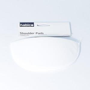 SHLDR PADS CARDED SMALL 5PR WHITE