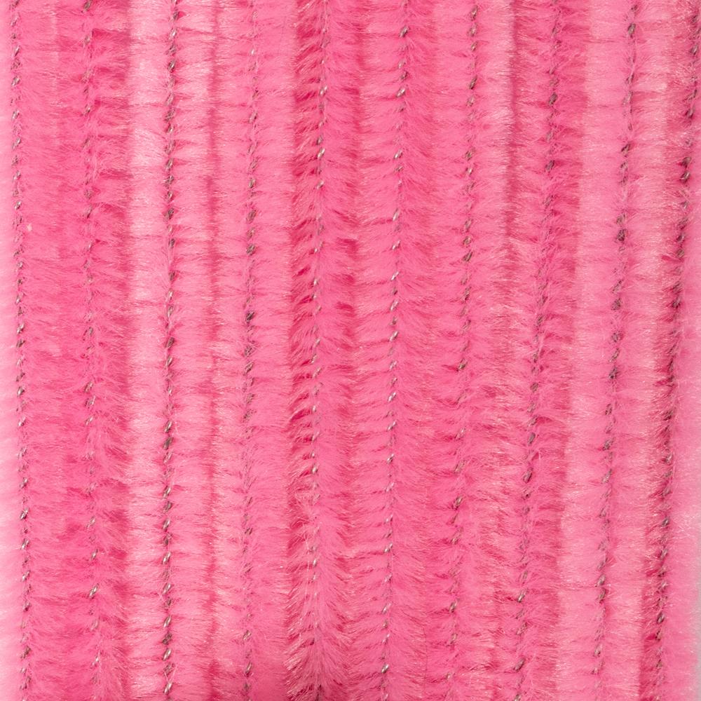 CHENILLE STEMS 30CM PK 10 PINK