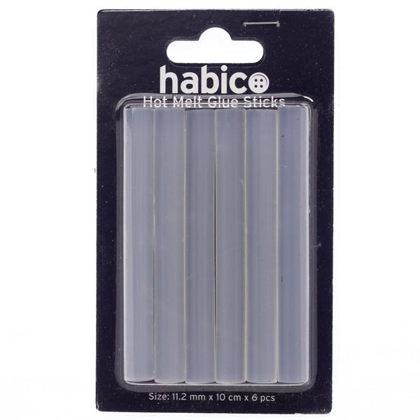 11.2MM X 10CM GLUE STICKS 6PCS