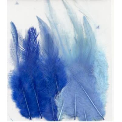 FEATHERS 15PCS 5PKS 3502 Blue