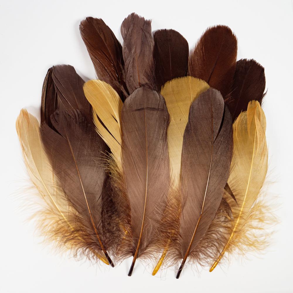 FEATHERS 15PCS 5PKS 3808 Earth