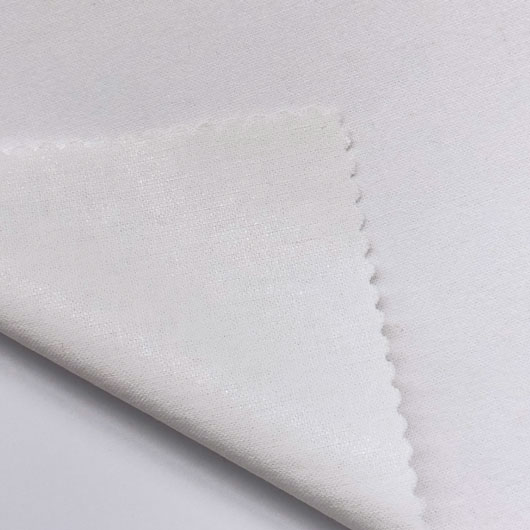 LIGHT FUSIBLE INTERLINING 75CM X 25M WHITE