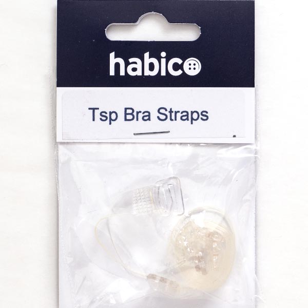 CLEAR BRA STRAPS - 1PAIR