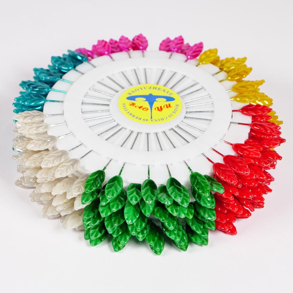 PEARLISED LEAF PINS ROSETTE