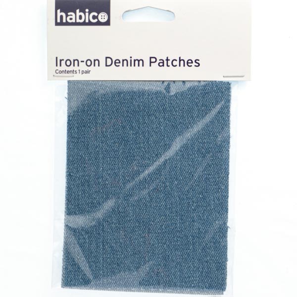 HT DENIM PATCHES 5 cards LIGHT BLUE