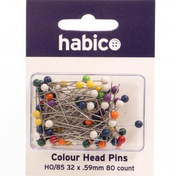 PLASTIC HEADED PINS