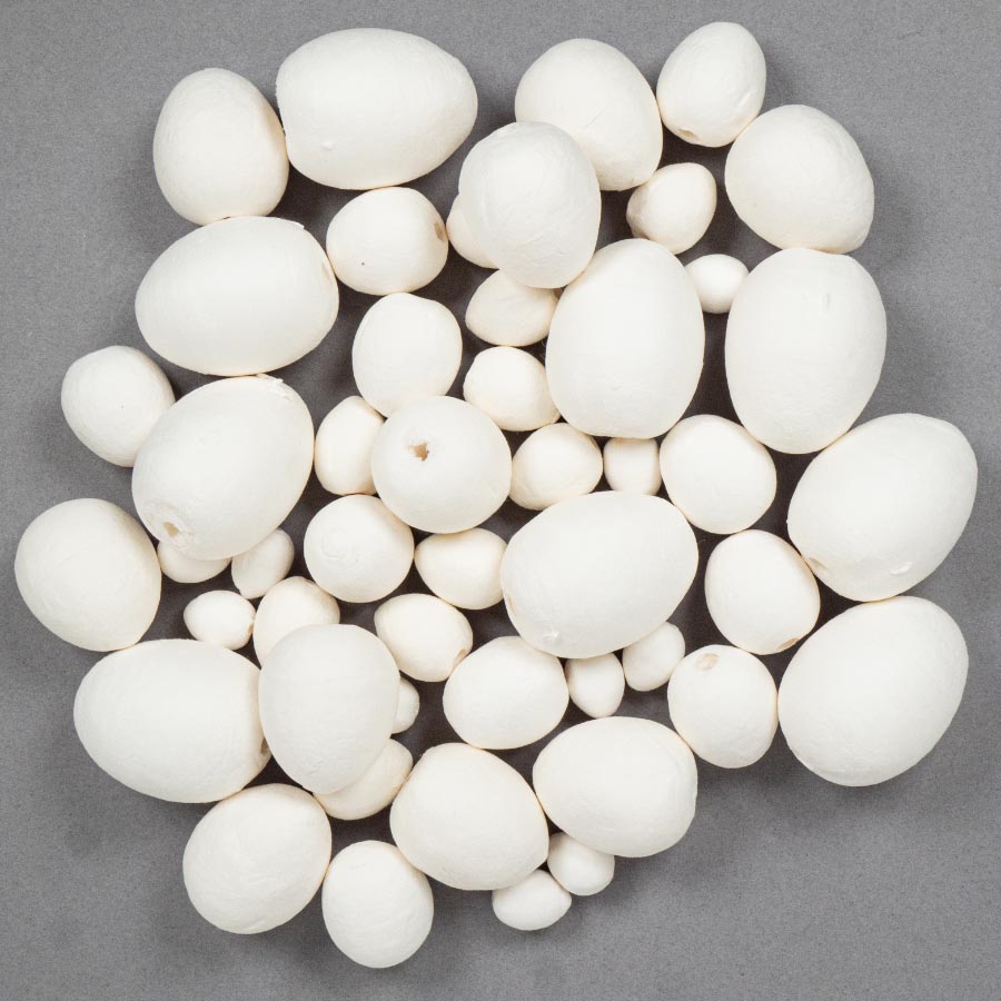 PAPER EGGS 50 ASSORTED SIZES