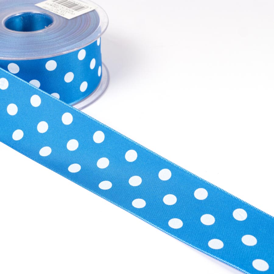 11 ROYAL 38MM POLKA DOT RIBBON 20M REEL 11