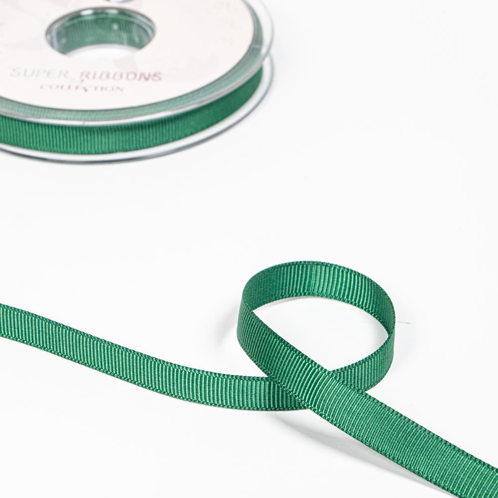 10MM HABICO GROSGRAIN RIBBON - 20MTS 587 Forest