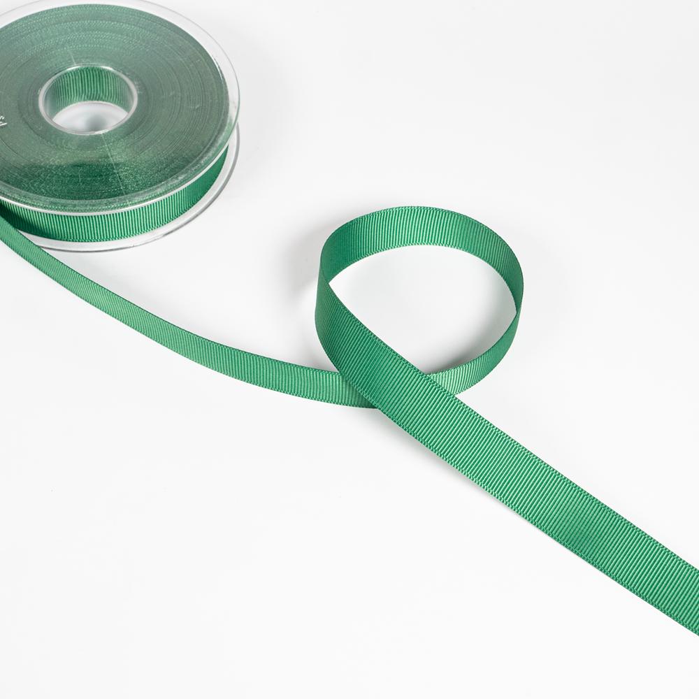 15MM HABICO GROSGRAIN RIBBON - 20MTS 587 Emerlad