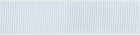 25MM HABICO GROSGRAIN RIBBON - 20MTS 29 White