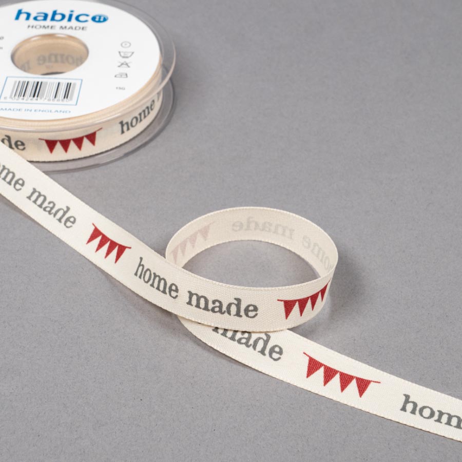 15MM HOME MADE RIBBON - 20MTS