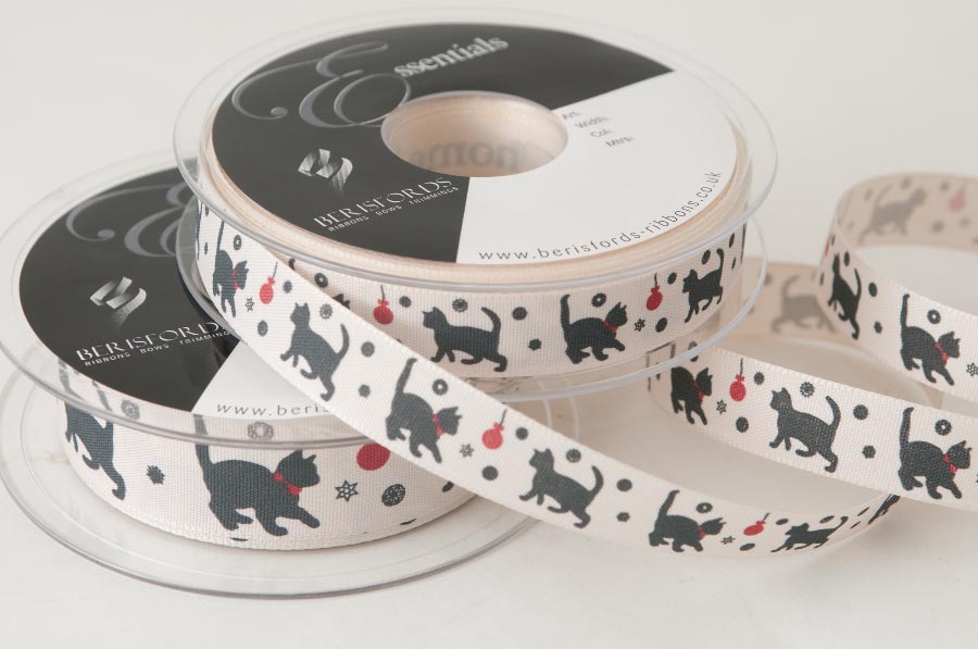 15MM BLACK CAT RIBBON - 20MTS 2