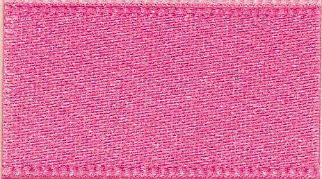 S 15MM DOUBLE SATIN RIBBON X 20M 52 Hot Pink