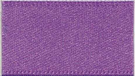 S 25MM DOUBLE SATIN RIBBON  X 20M 19 Purple