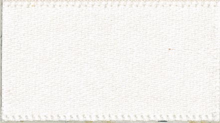 S 25MM DOUBLE SATIN RIBBON  X 20M 419 Bridal White