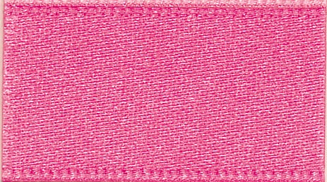 S 25MM DOUBLE SATIN RIBBON  X 20M 52 Hot Pink