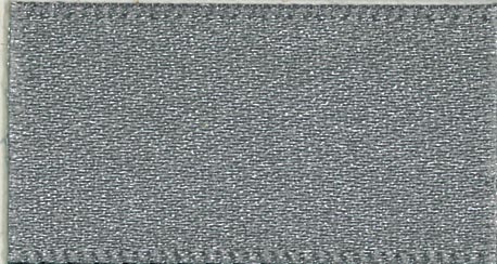 S 25MM DOUBLE SATIN RIBBON  X 20M 669 Smoked Grey
