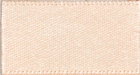 S 25MM DOUBLE SATIN RIBBON  X 20M 71 Peach