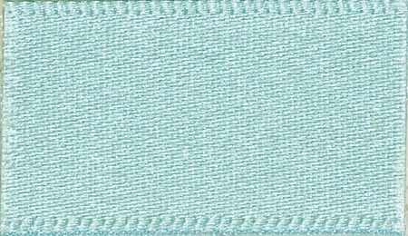 S 25MM DOUBLE SATIN RIBBON  X 20M 78 Aqua
