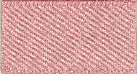 S 35MM DOUBLE SATIN RIBBON 20M 60 Dusky Pink