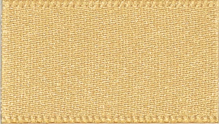 S 50MM DOUBLE SATIN RIBBON X 20M 678 Honey Gold