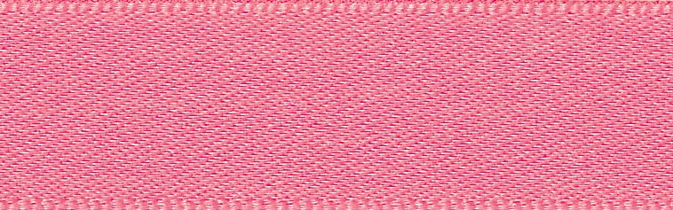 70MM DOUBLE SATIN RIBBON 20M 6845 Flo Pink