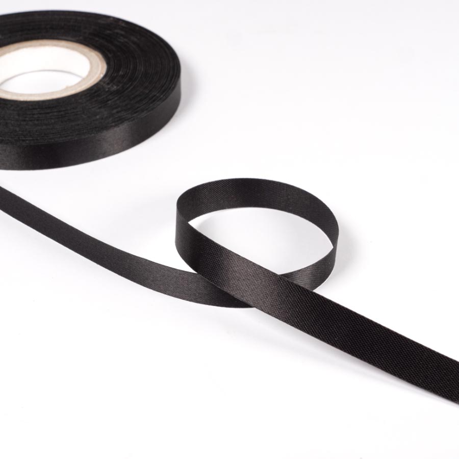 11MM ACETATE RIBBON 4INCH 50M BLACK