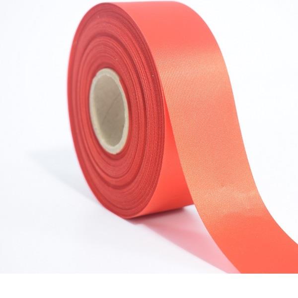 38MM ACETATE RIBBON 4INCH 50M SCARLETT