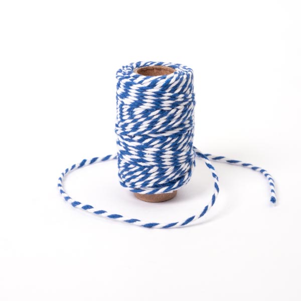 2MM BAKERS TWINE 20M 18 Denim/White