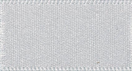 S 3MM DOUBLE SATIN RIBBON X 30M 18 Silver Grey