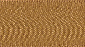 S 3MM DOUBLE SATIN RIBBON X 30M 20 Old Gold