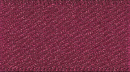 S 3MM DOUBLE SATIN RIBBON X 30M 405 Burgundy