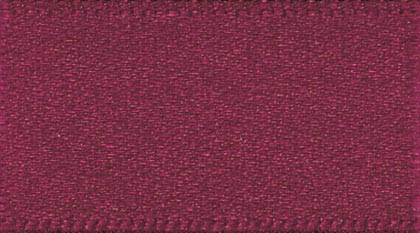 S 3MM DOUBLE SATIN RIBBON X 30M 405 Burgundy