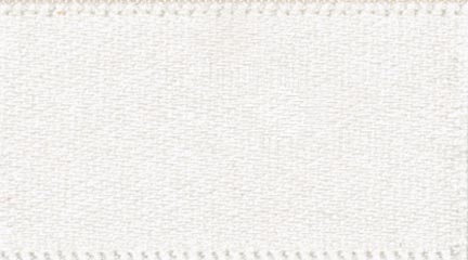S 3MM DOUBLE SATIN RIBBON X 30M 419 Bridal White