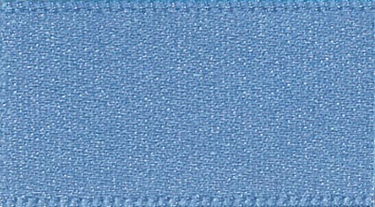 S 3MM DOUBLE SATIN RIBBON X 30M 61 Dusky Blue