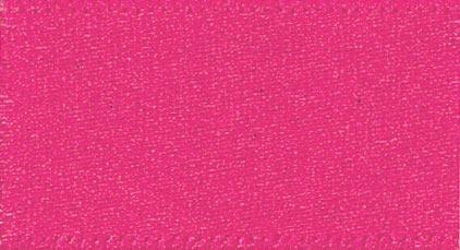 S 3MM DOUBLE SATIN RIBBON X 30M 72 Shocking Pink