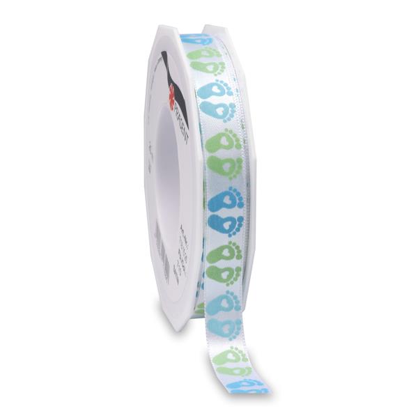 15MM BABY FEET PRINT RIBBON -20MTS 602