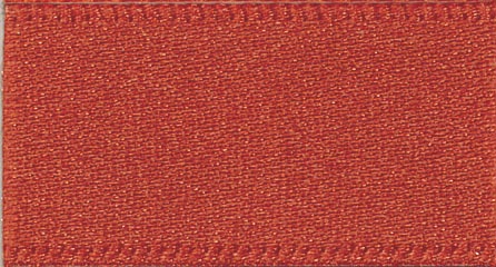 Polyester D/Satin Ribbon 100M 55 Rust