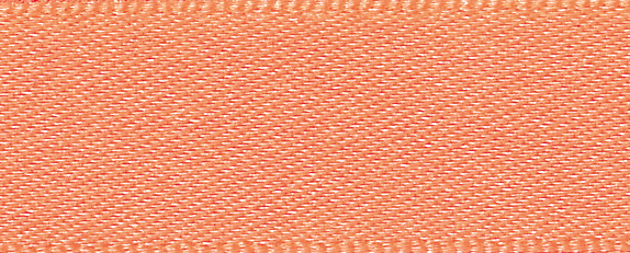 POLY DOUBLE SATIN RIBBON 50M 8 Apricot