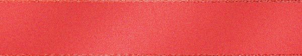 Polyester D/S Ribbon  50M 22 Coral