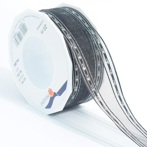 40MM PALMA WIRED RIBBON - 20MTS 913